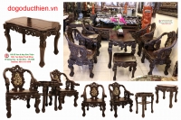 Bộ bàn ghế Minh Rồng quý hiếm