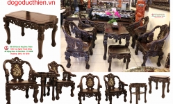 Bộ bàn ghế Minh Rồng quý hiếm