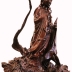 Tượng Quan Âm Đẹp - Quan Âm Cưỡi Rồng - Gỗ Trắc Cực Kỳ Quý Hiếm