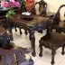 Bộ bàn ghế Minh Rồng tuyệt đỉnh của chạm khắc