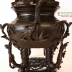 Lư Đồng Đẹp - Bộ Đỉnh Đồng Trúc Hóa Rồng - [[ Cực Đẹp ]] MS02