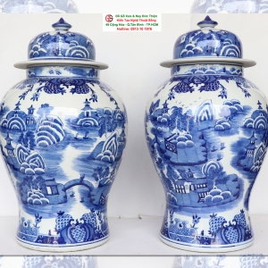 Cặp Chóe Gốm Sứ Đẹp 