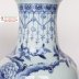 Cặp Tiểu Lộc Bình Gốm Sứ Phù Dung Chim Trĩ