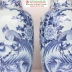 Cặp Tiểu Lộc Bình Gốm Sứ Phù Dung Chim Trĩ