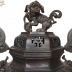 Bộ Lư Đồng Đẹp - Chạm Chữ Thọ - Phúc Ngậm Kim Tiền