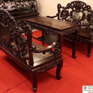 Bộ Bàn Ghế Đoàn Kỷ Mai Cài Chữ Thọ