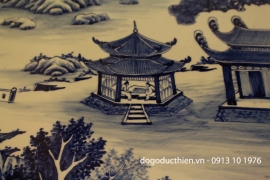 Đĩa Sứ Tàu Lớn - Hàng Độc