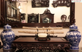 Văn Kỷ Ngũ Phúc Chạm Tứ Diện Đẹp - Văn Kỷ Huế Xịn