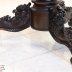 Bộ Bàn Ăn Mặt Đá Ghế Dải Quạt - Cù Lá Hóa Rồng ( Đồ Cổ Xịn )