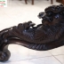 Bộ Bàn Ăn Mặt Đá Ghế Dải Quạt - Cù Lá Hóa Rồng ( Đồ Cổ Xịn )