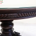 Bộ Bàn Ăn Mặt Đá Ghế Dải Quạt - Cù Lá Hóa Rồng ( Đồ Cổ Xịn )