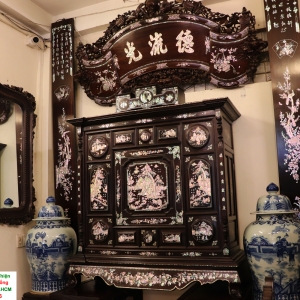 Tủ thờ đẹp nhất - Tủ Thờ khảm ốc đẹp nhất - MS 02