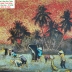 Tranh Sơn Mài Thiếp Vàng Xưa - Cảnh làng quê