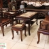 Bộ Bàn Ghế Móc Tàu 6 Món Gỗ Gụ