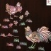 Tranh Tứ Quý Tùng - Trúc - Cúc -Mai Khảm Ốc