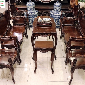 Bộ Bàn Ghế Louis Gỗ Cẩm Lai Quý Hiếm - Giá Rẻ Đặc Biệt - MS02