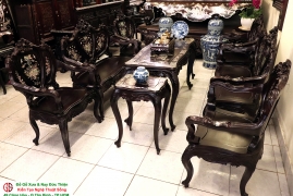 Bộ Bàn Louis Khảm Ốc Ba Buồng - Đẹp, Sang Trọng & Đẳng Cấp
