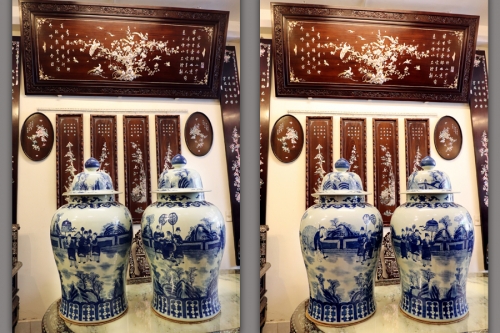 Đôi Chóe Sứ Đẹp - Khang Hy Vi Hành - Siêu To Khổng Lồ