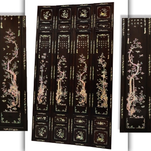 Tranh Tứ Quý Khảm Ốc Đẹp