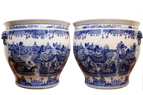 ĐÔI CHẬU SỨ ĐẸP