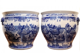 ĐÔI CHẬU SỨ ĐẸP