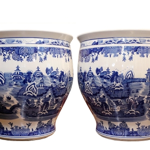 ĐÔI CHẬU SỨ ĐẸP