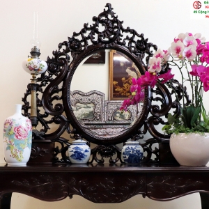 Mẫu Bàn Phấn Trang Đẹp Đẹp - Kiểu Louis Pháp Sang Trọng, Đẳng Cấp