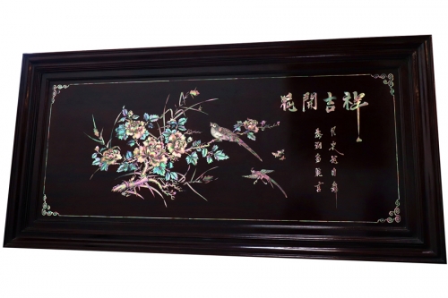 Tranh Gỗ Khảm Ốc Xà Cừ