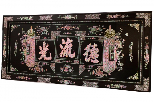 ĐẠI TỰ GỖ GỤ KHẢM ỐC 