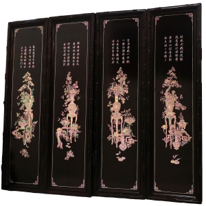 TRANH TỨ BÌNH KHẢM ỐC