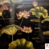 Tranh Sơn Mài Cảnh Đồng Quê