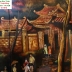 Tranh Sơn Mài Cảnh Đồng Quê