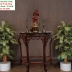Bàn Bán Nguyệt Mặt Đá Chạm Khắc Đẹp