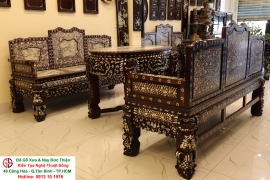 Trường Kỷ Tâm Sơn Gỗ Cẩm Lai - Quý Hiếm - Siêu VIP