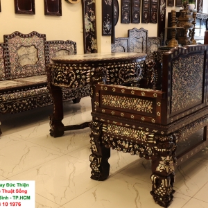Trường Kỷ Tâm Sơn Gỗ Cẩm Lai - Quý Hiếm - Siêu VIP