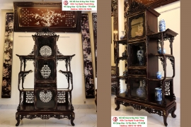 Tủ Bày Đồ Khảm Ốc Đẹp 01