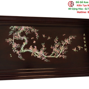 Tranh Khảm Ốc Xà Cừ Đẹp - Vinh Hoa Phú Quý - Uyên Ương Hội Tụ - Phú Quý Bạc Đầu - Quà Tặng Ý Nghĩa
