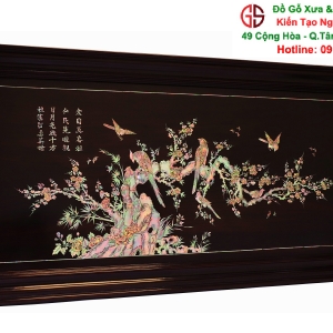 Tranh Khảm Ốc Đẹp Và Ý Nghĩa, Tích: Phú Quý Bạc Đầu