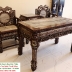 Bộ Bàn Ghế Vách Tàu Khảm Ốc - Gỗ Cẩm Lai 
