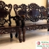 Bộ Bàn Gỗ Trắc Chạm Rồng Quý Hiếm