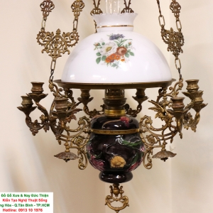 Đèn Cổ Ba Dây - Đồ Pháp Xịn [[ Zin Bản 100% ]] - Size 30 cm