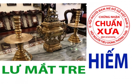 Bộ Lư Trúc Cổ Xịn [[ Chuẩn Đồ ]] cực hiếm - Trăm Năm Mới Gặp Cao 50