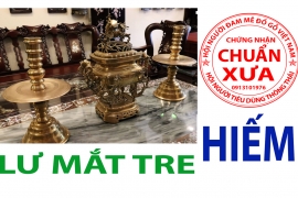 Bộ Lư Trúc Cổ Xịn [[ Chuẩn Đồ ]] cực hiếm - Trăm Năm Mới Gặp Cao 50
