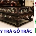 Khay Trà Gỗ Trắc Khảm Ốc - [[ SIÊU TO KHỔNG LỒ ]] - ÍT GẶP