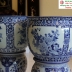 Chậu Sứ - Thống Sứ ( Vẽ Tứ Quý ) - Phiên Bản Đặc Biệt