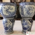 Chậu Sứ - Thống Sứ ( Vẽ Tứ Quý ) - Phiên Bản Đặc Biệt