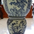 Chậu Sứ - Thống Sứ ( Vẽ Tứ Quý ) - Phiên Bản Đặc Biệt