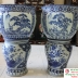 Chậu Sứ - Thống Sứ ( Vẽ Tứ Quý ) - Phiên Bản Đặc Biệt