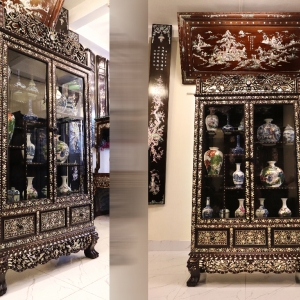 Tủ Bày Đồ Khảm Ốc Đẹp 02