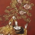 Tranh Sơn Mài  Vỏ Trứng Thếp Vàng